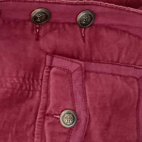 Free People burgundy velvet blazer, size 2 - Picture 7 of 9